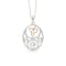 Traditional Sterling Silver & Rose Gold Celtic Knot Necklace For Women - Gallery