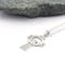 Gorgeous Sterling Silver Celtic Cross Necklace. Pictured Flat. - Gallery