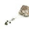 Shamrock & Connemara Marble - Shown on Light Cable Chain - Gallery