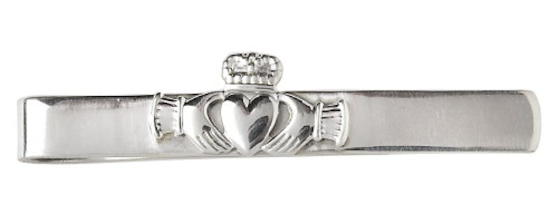  Claddagh Tie Clip, Handcrafted Celtic Initials Tie Bar, Tie  Clasp : Handmade Products