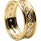 Mens Yellow Gold Celtic Knot 6.4mm Ring - Gallery