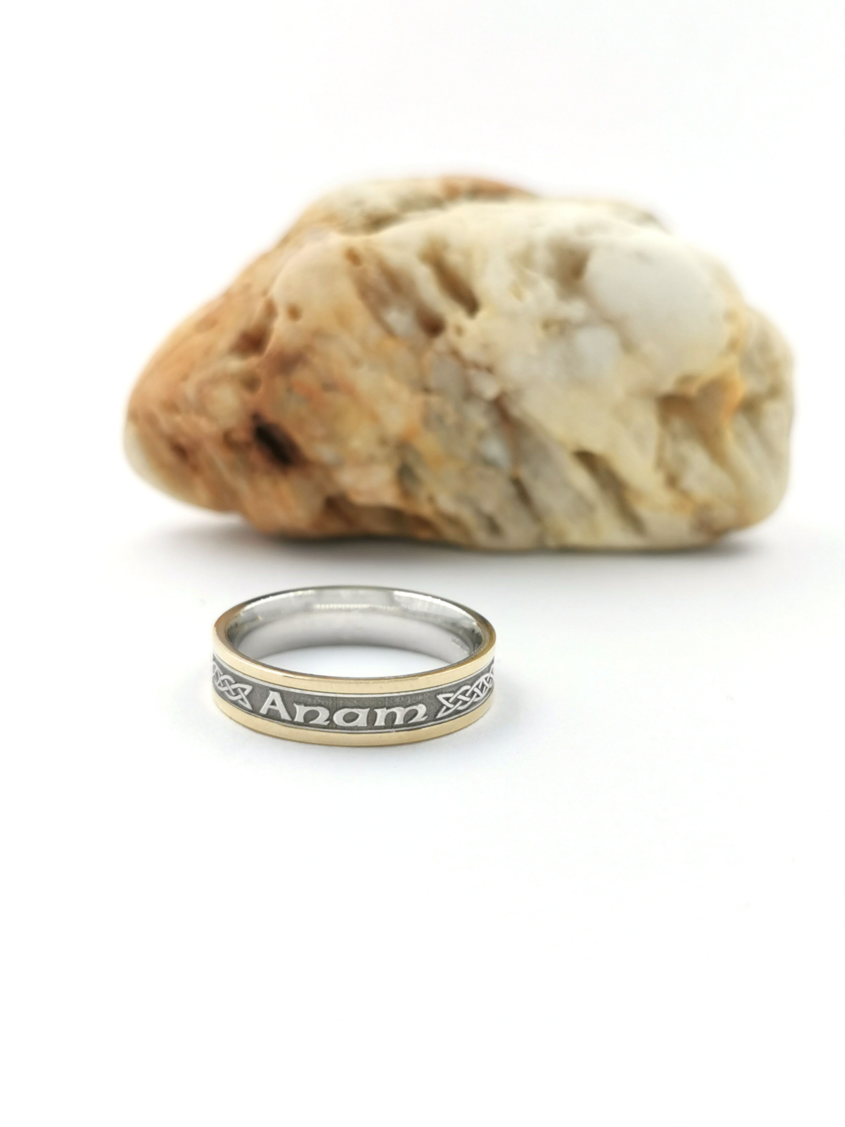 Silver & Yellow Gold - 5mm