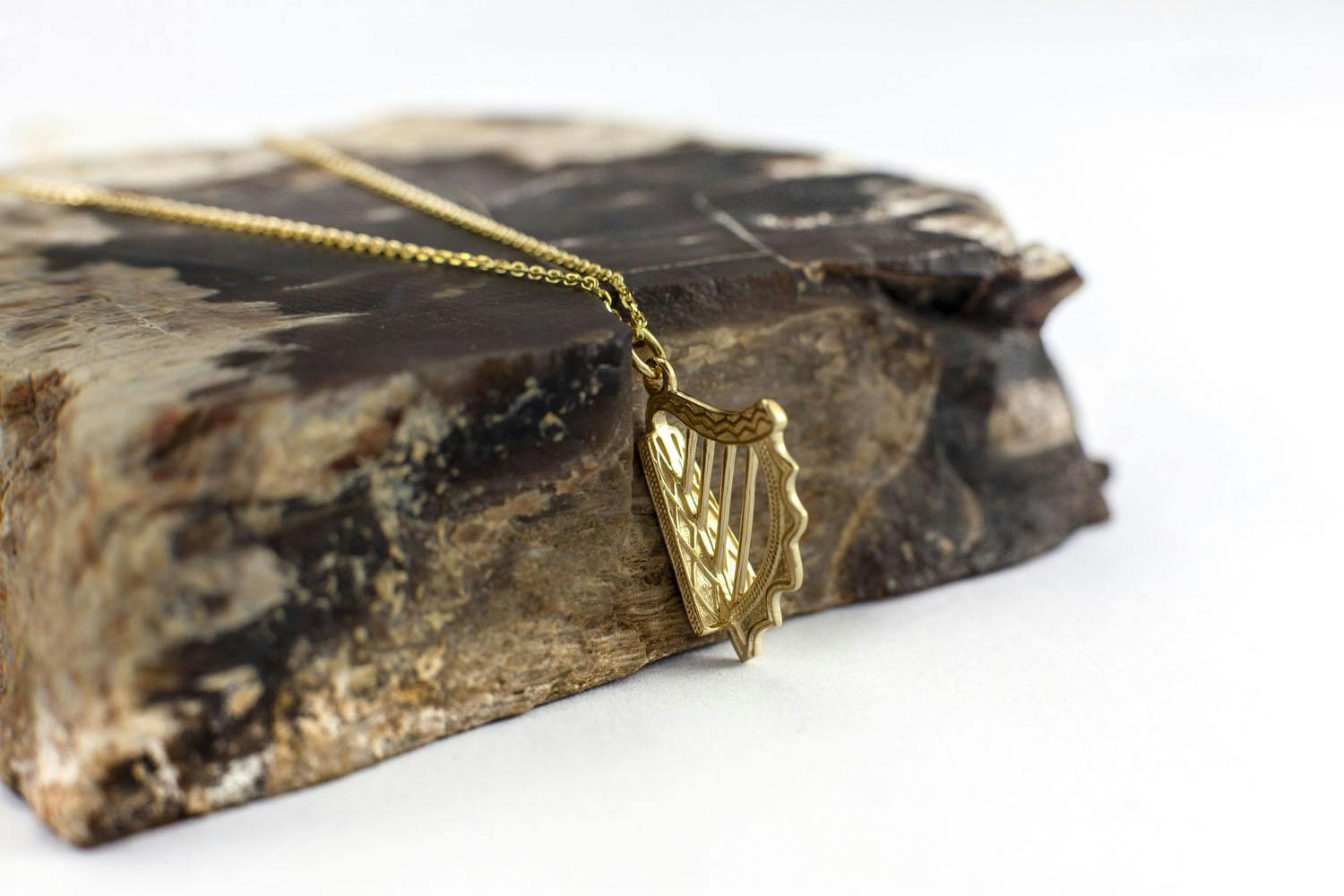 Irish harp pendant Clearance