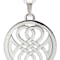 Womens Celtic Knot Necklace in Sterling Silver - Gallery