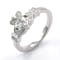 Womens Claddagh 0.50ct Lab Grown Diamond Ring in Platinum - Gallery