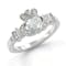 Classic Claddagh Ring with ½ct Diamond - Gallery