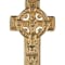 Gorgeous 10K Yellow Gold Celtic Cross & High Crosses Of Ireland Necklace - Gallery