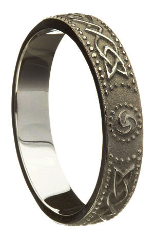 Ardagh Chalice Ring with Oxidised Finish