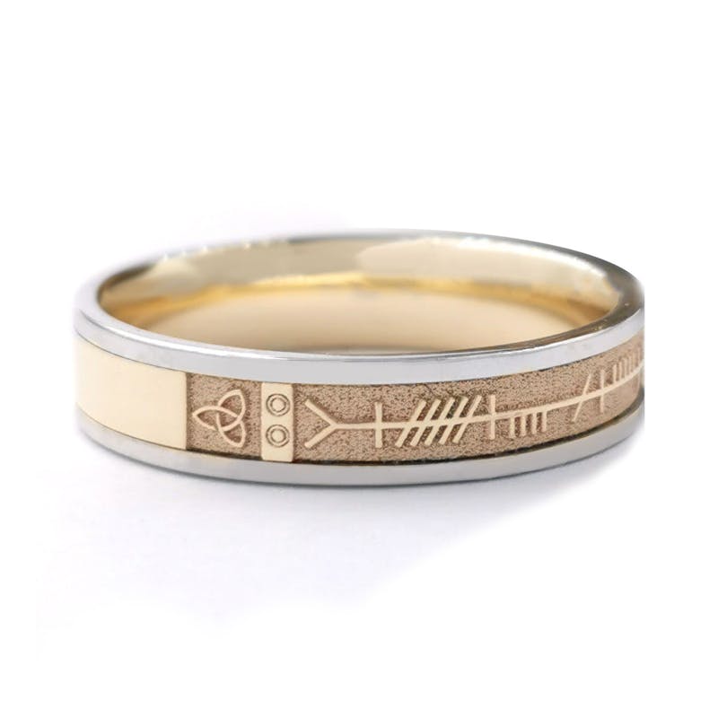 Ogham Mo Anam Cara Ring, From Ireland