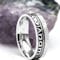 Authentic Sterling Silver Mo Anam Cara 7.3mm Ring With a Oxidized Finish - Gallery
