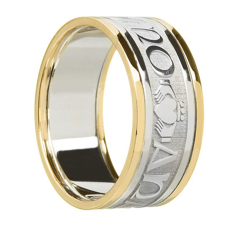 Mo Anam Cara Ring with Trim, From Ireland | My Irish Jeweler