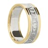 10K White Gold & Yellow Gold - 7.5mm 