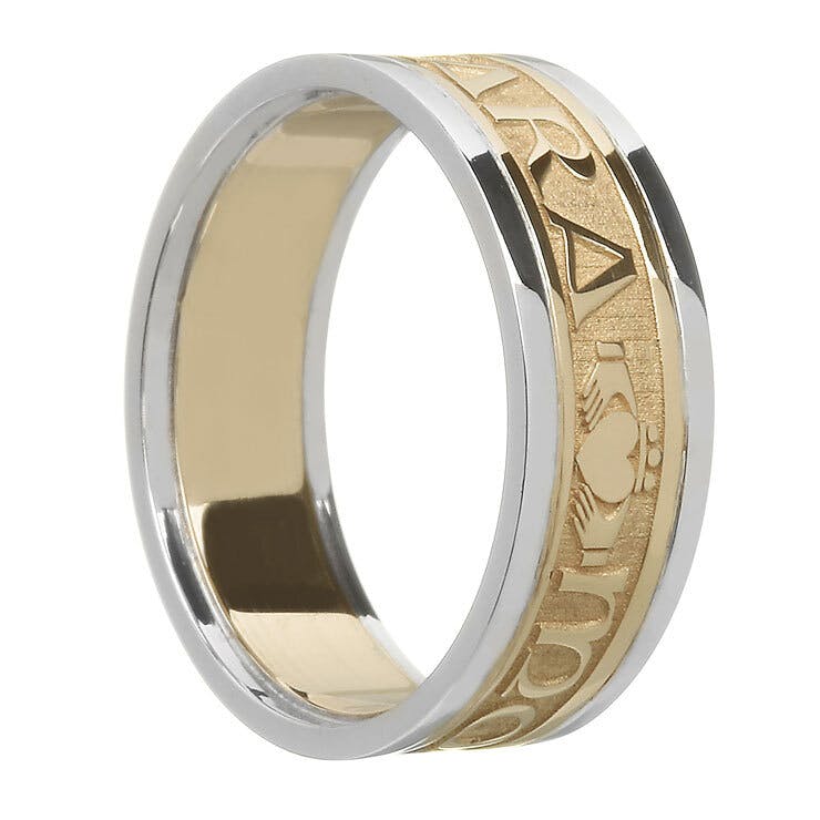 Mo Anam Cara Ring with Trim, From Ireland | My Irish Jeweler