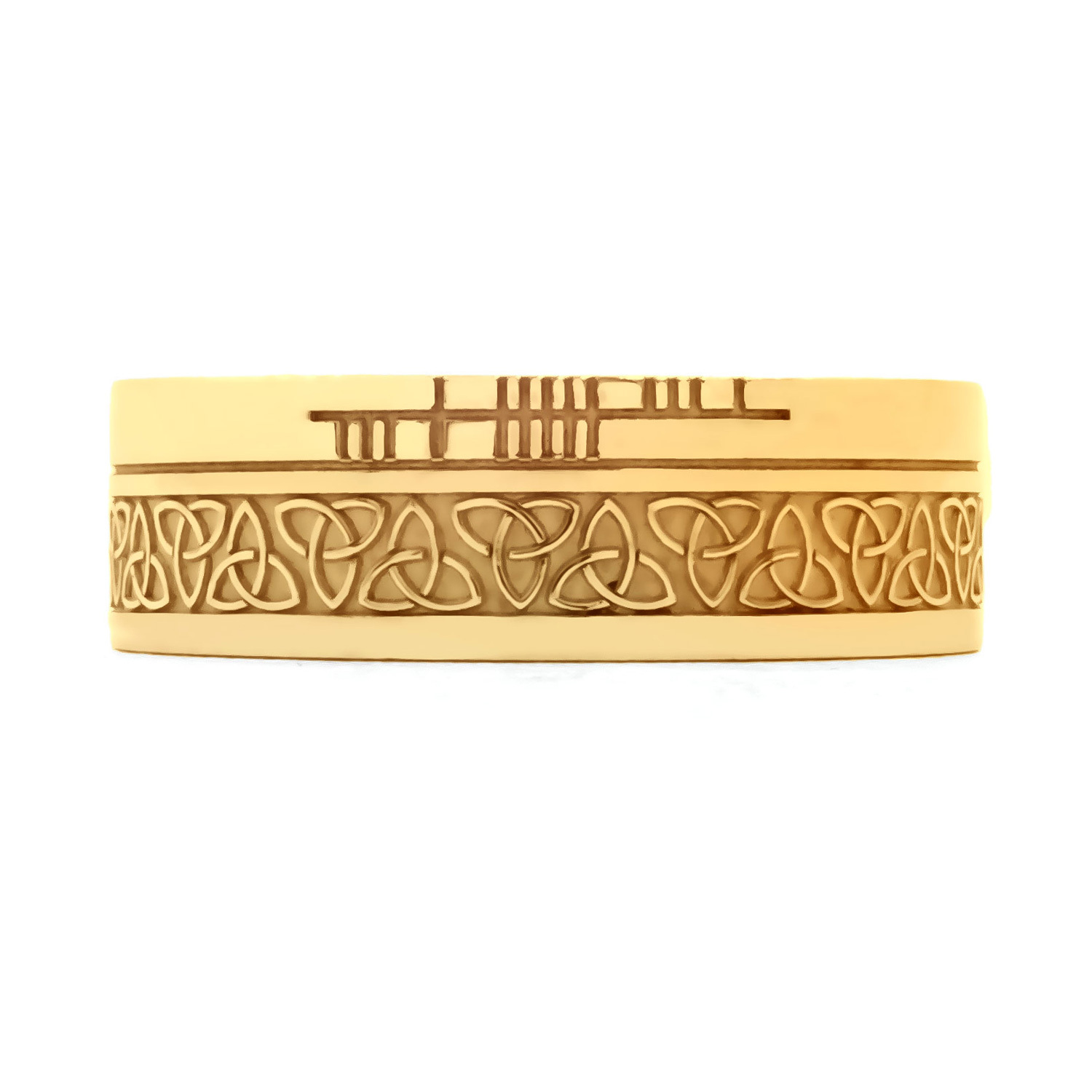 10K Yellow Gold - 7.3mm