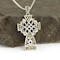 Celtic Cross - Shown with Light Cable Chain - Gallery