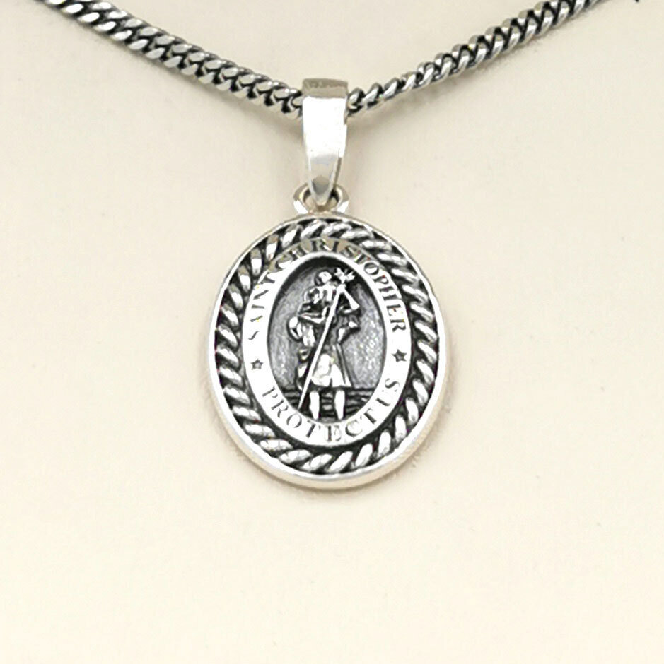 Celtic St Christopher Medal