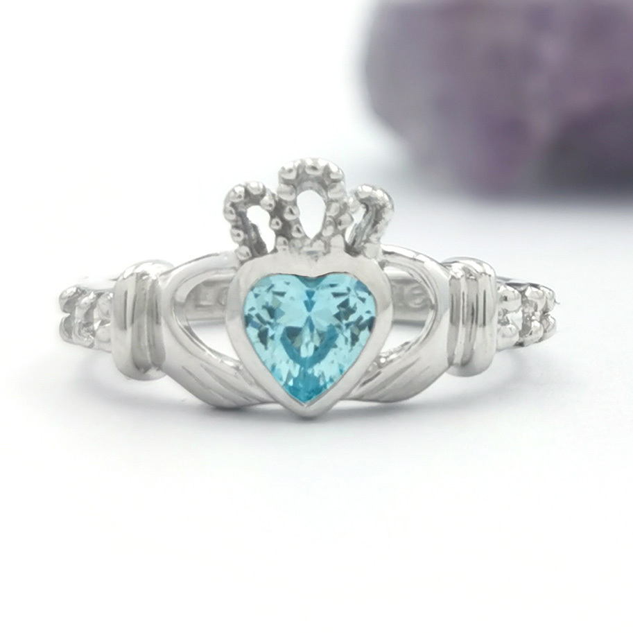 March - Aquamarine CZ