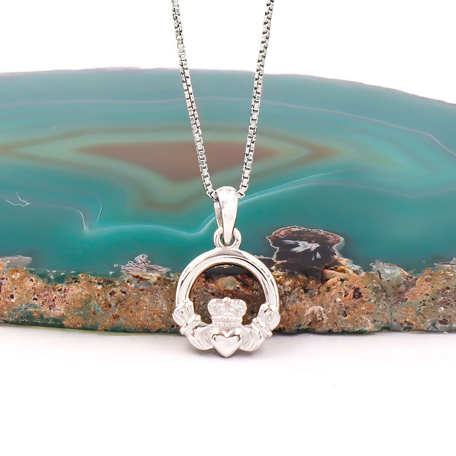 Mini Claddagh Necklace