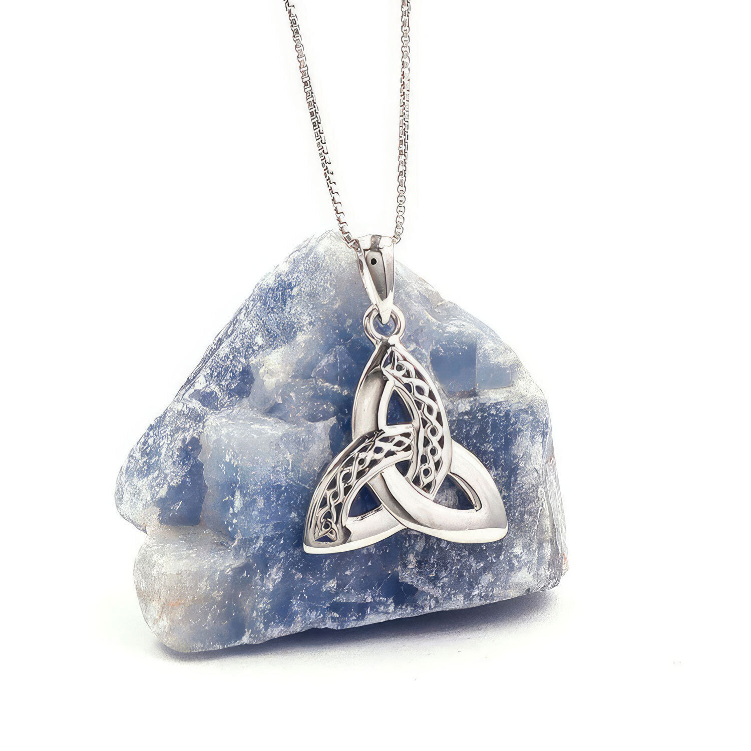 Silver Celtic Trinity Knot Pendant