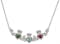 Authentic Sterling Silver Claddagh & Celtic Knot & Trinity Knot & Birthstone Necklace For Women - Gallery