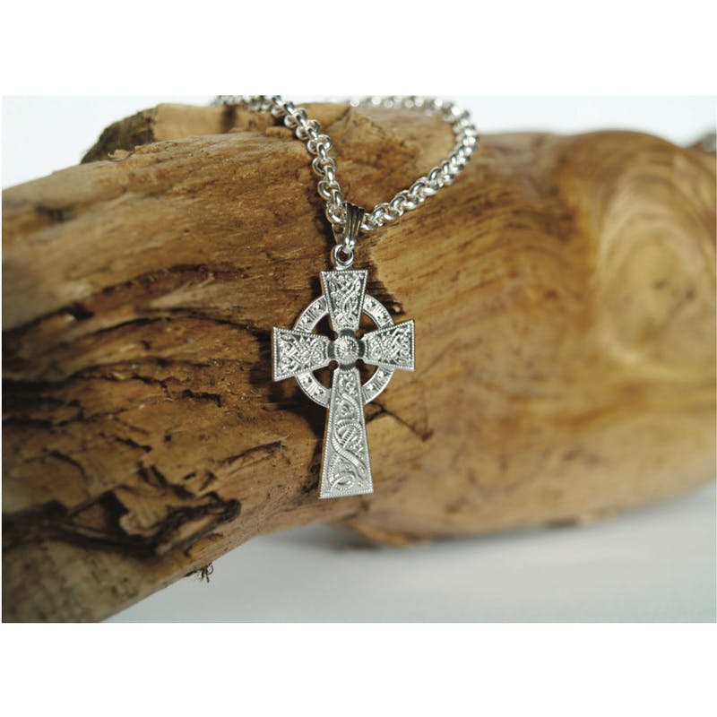 Sterling Silver Celtic Warrior Necklace