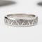 White gold engraved trinity knot wedding band 5mm 7849 - Gallery