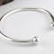 Sterling Silver Unisex Torc Bangle - Gallery