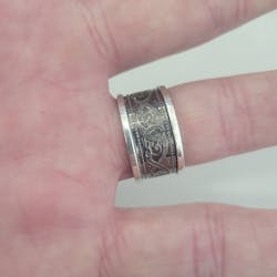 Extra Wide Ardagh Chalice Ring, From Ireland My Irish Jeweler