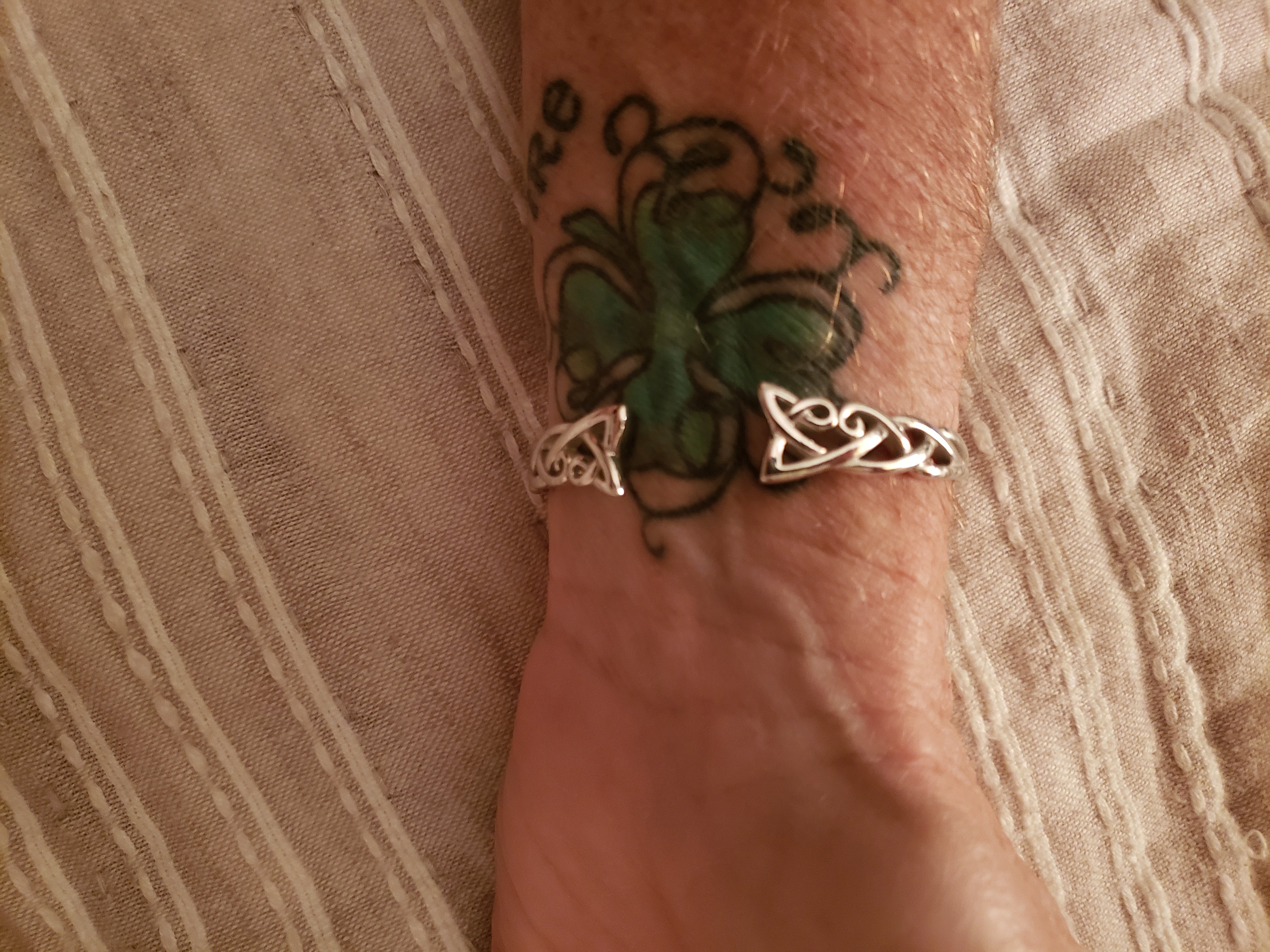 Sterling Silver Torc Bangle