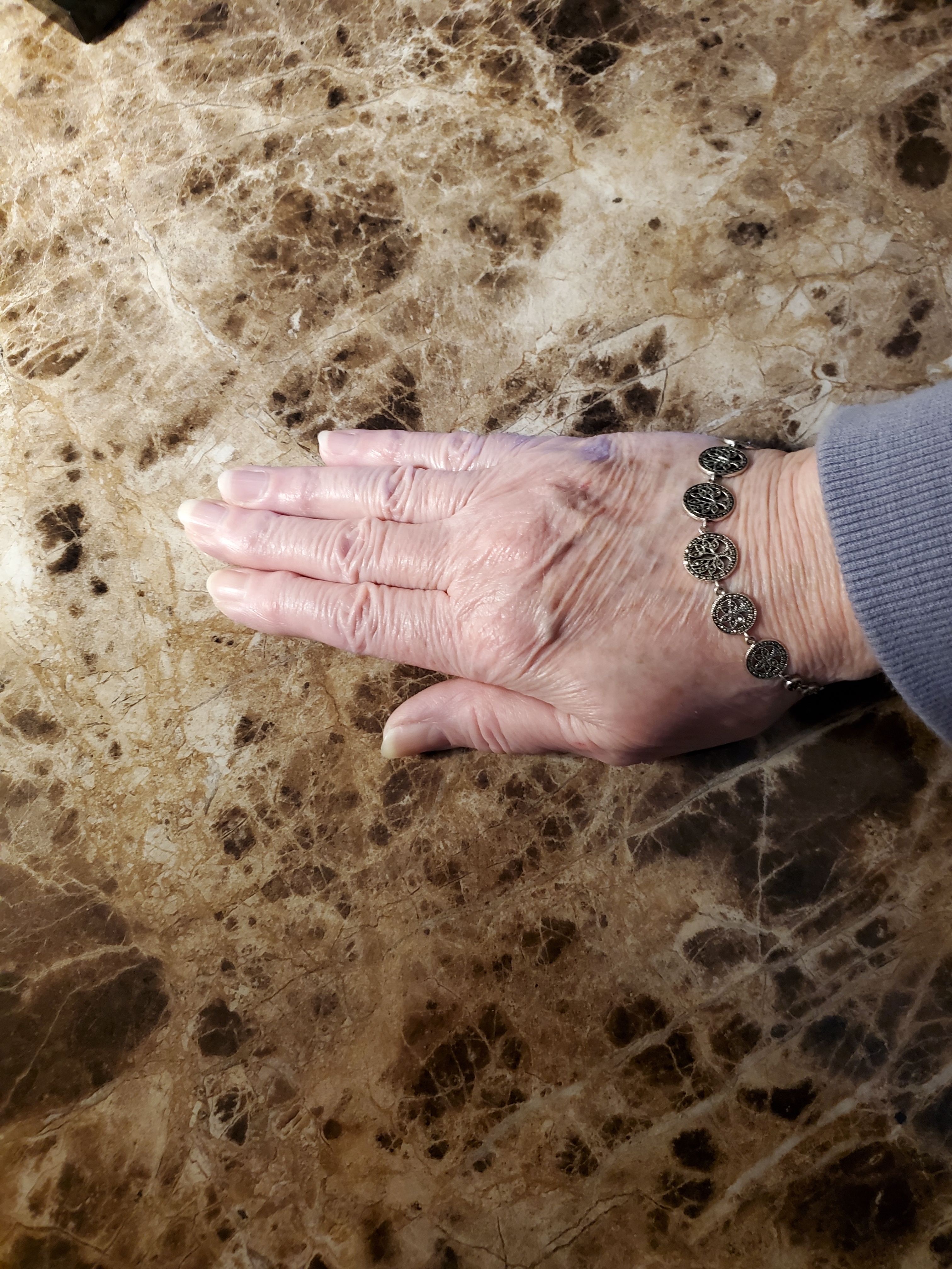 Sterling Silver Marcasite Tree Of Life Bracelet