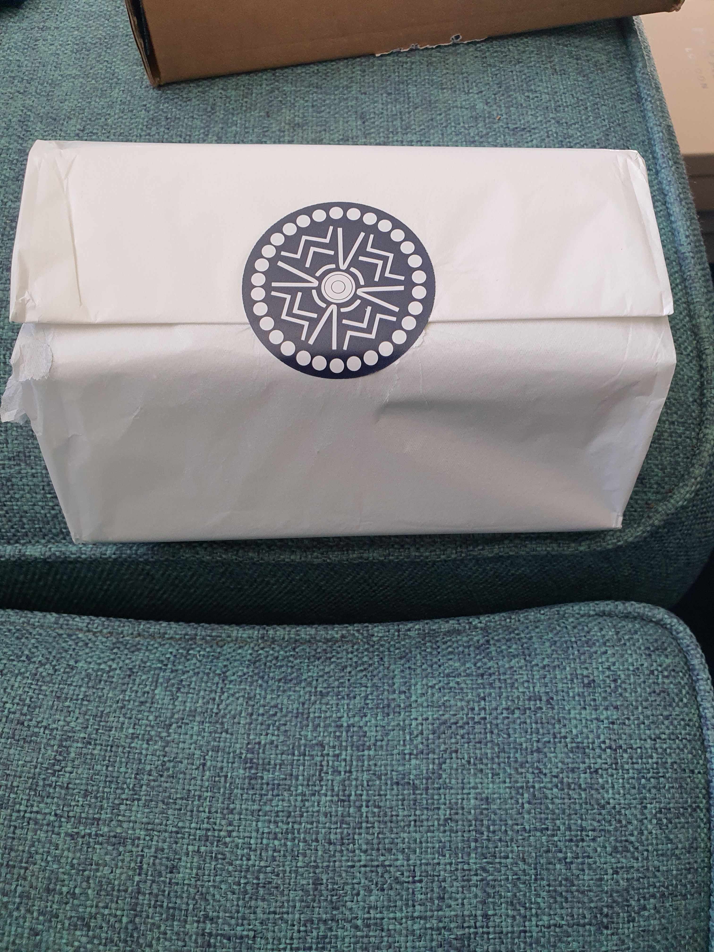 Silver Plated Connemara Marble Cufflinks