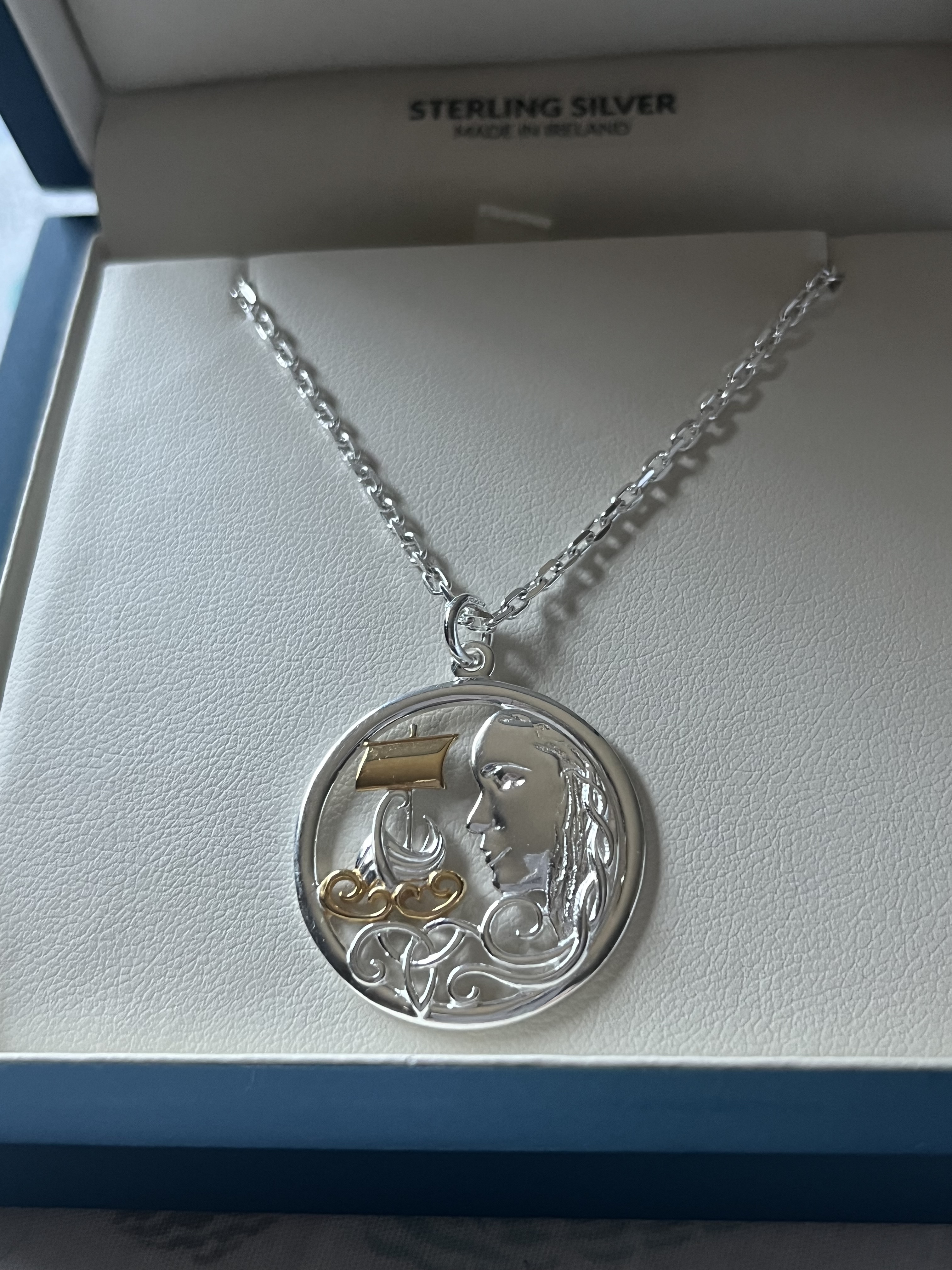 Silver Granuaile Necklace