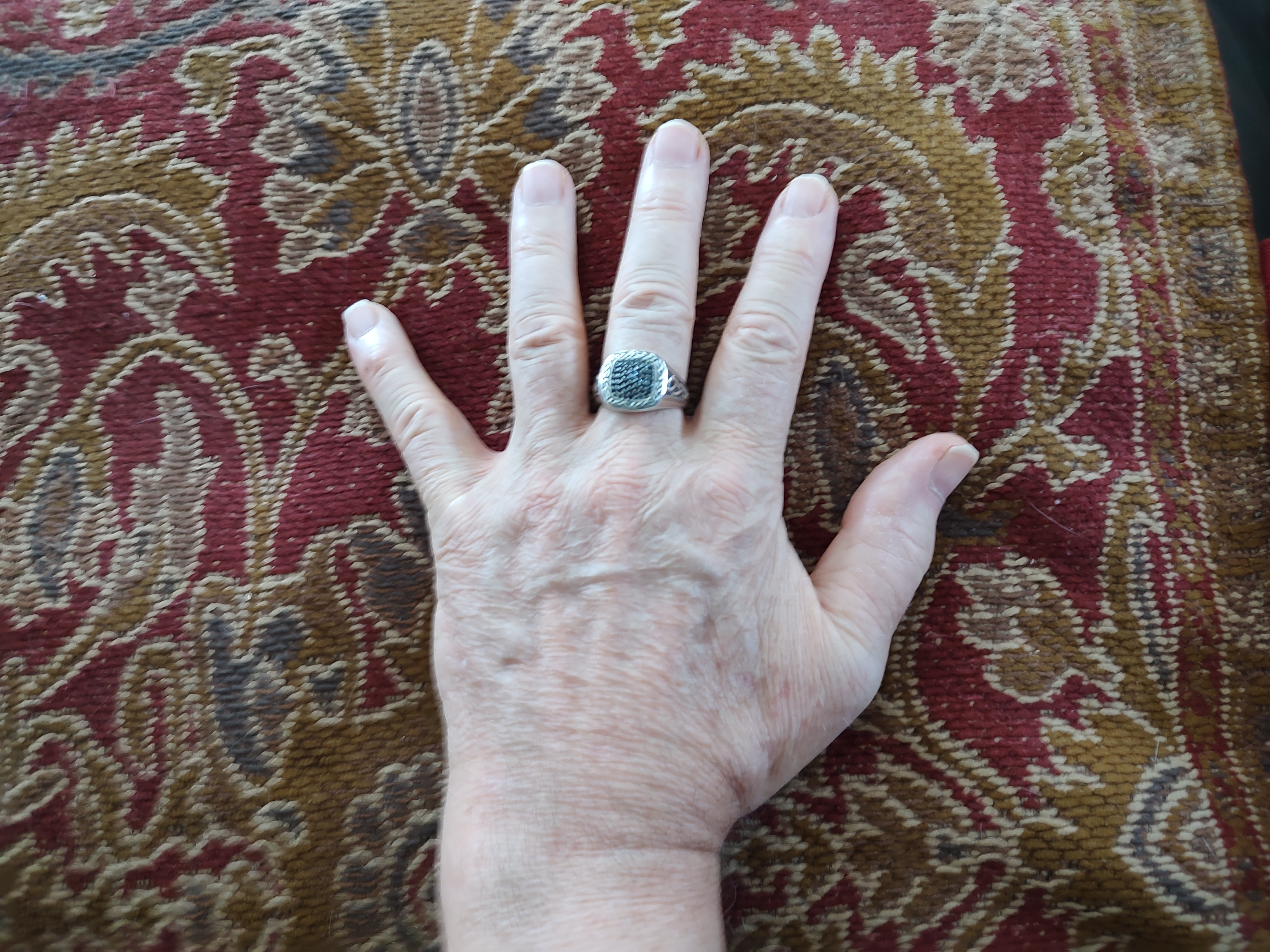 Silver Celtic Signet Ring