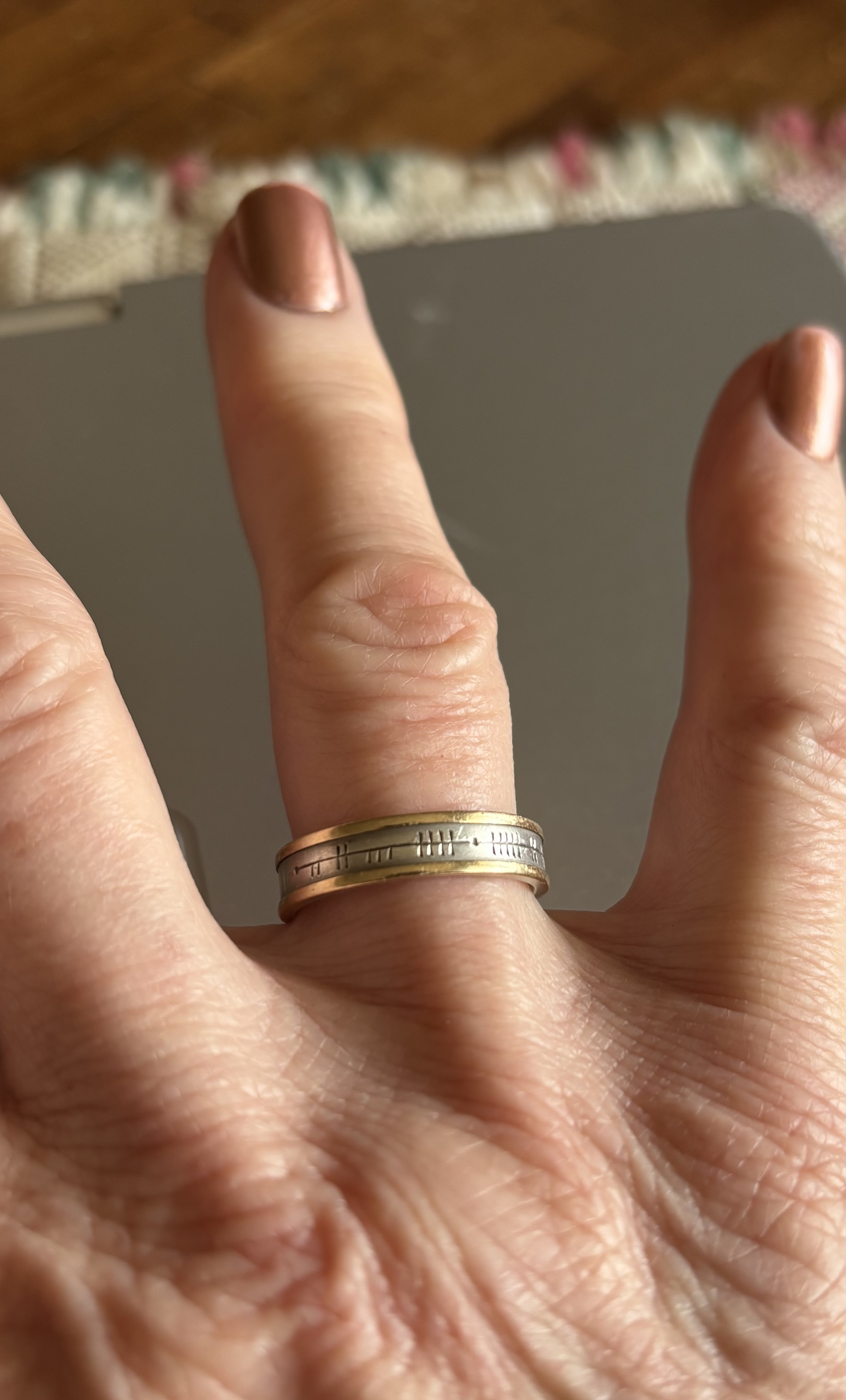 Silver & 10K Yellow Gold - 5mm