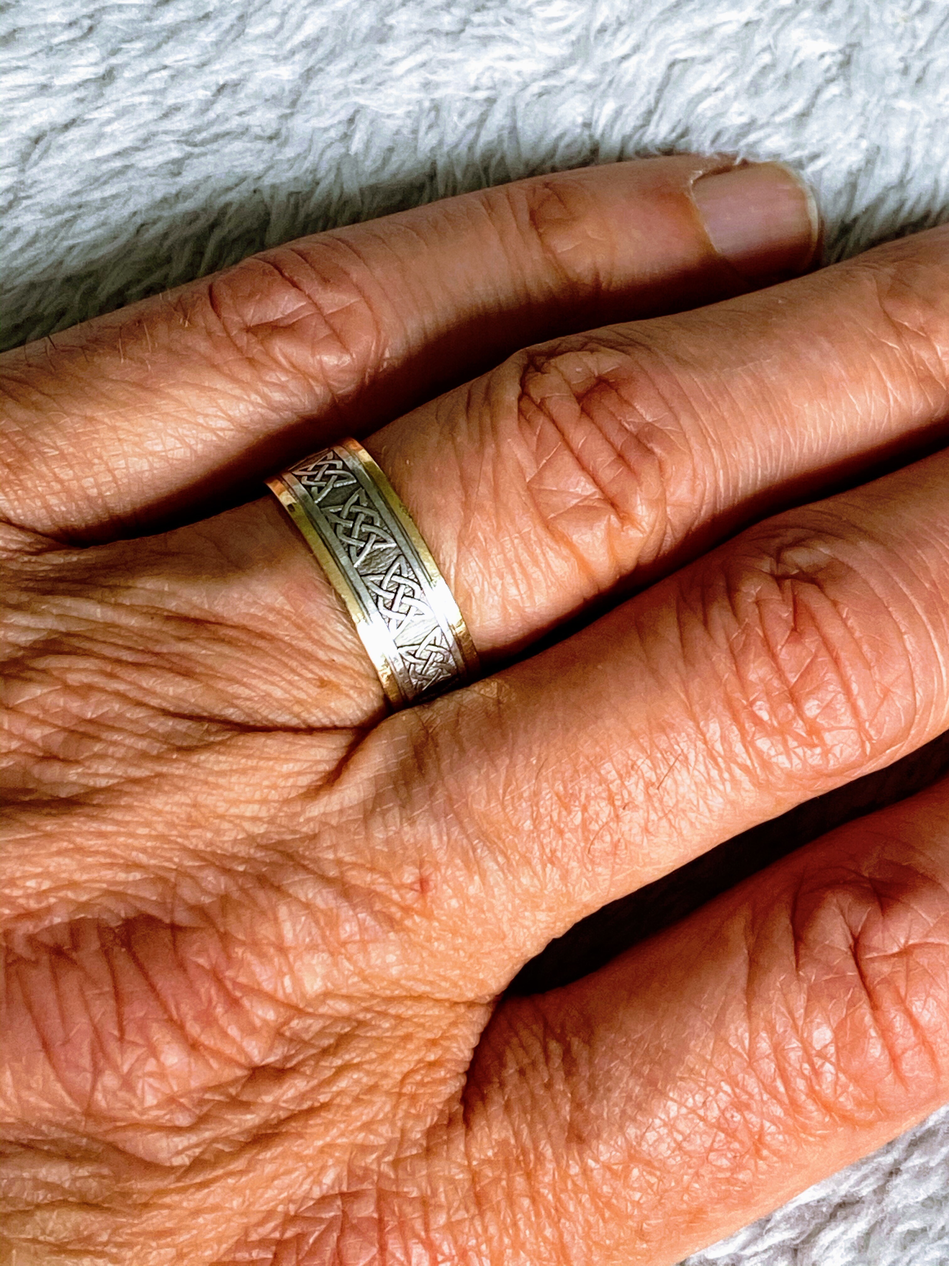 Silver & 10K Yellow Gold - 7.5mm