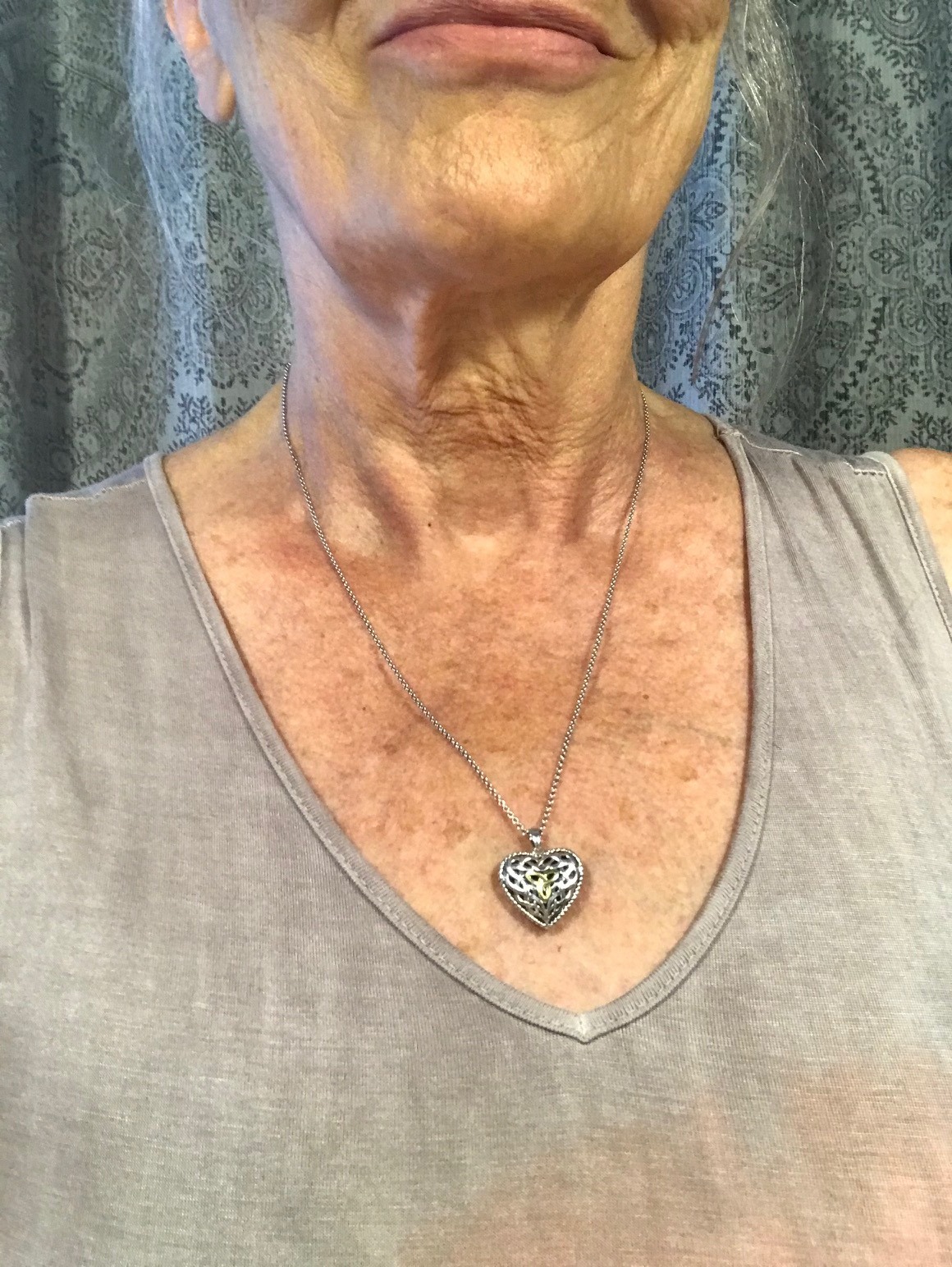 Two-Tone Trinity Necklace