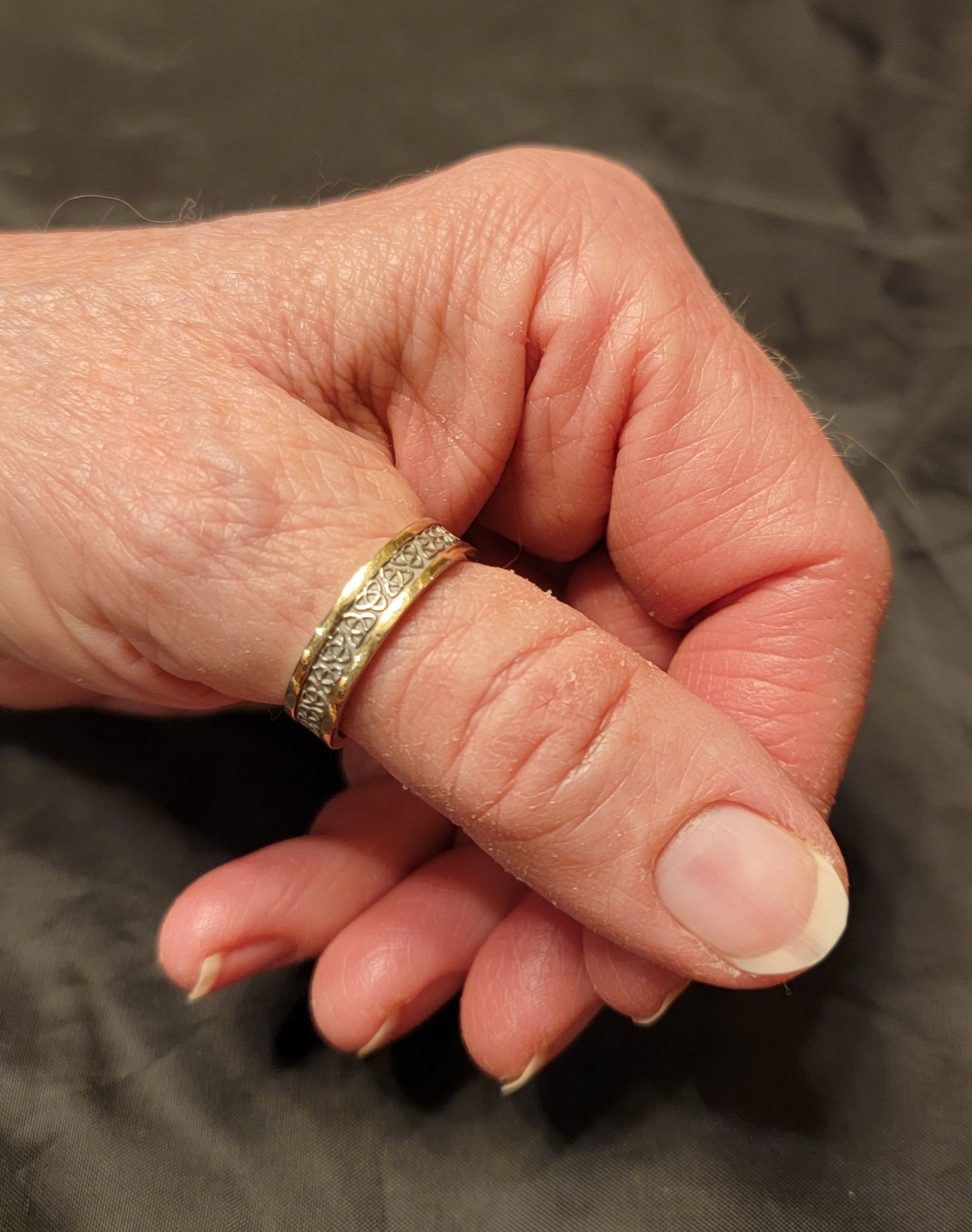 Silver & 10K Yellow Gold - 5mm