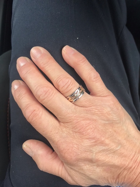 14K Yellow Gold & White Gold - 7.3mm