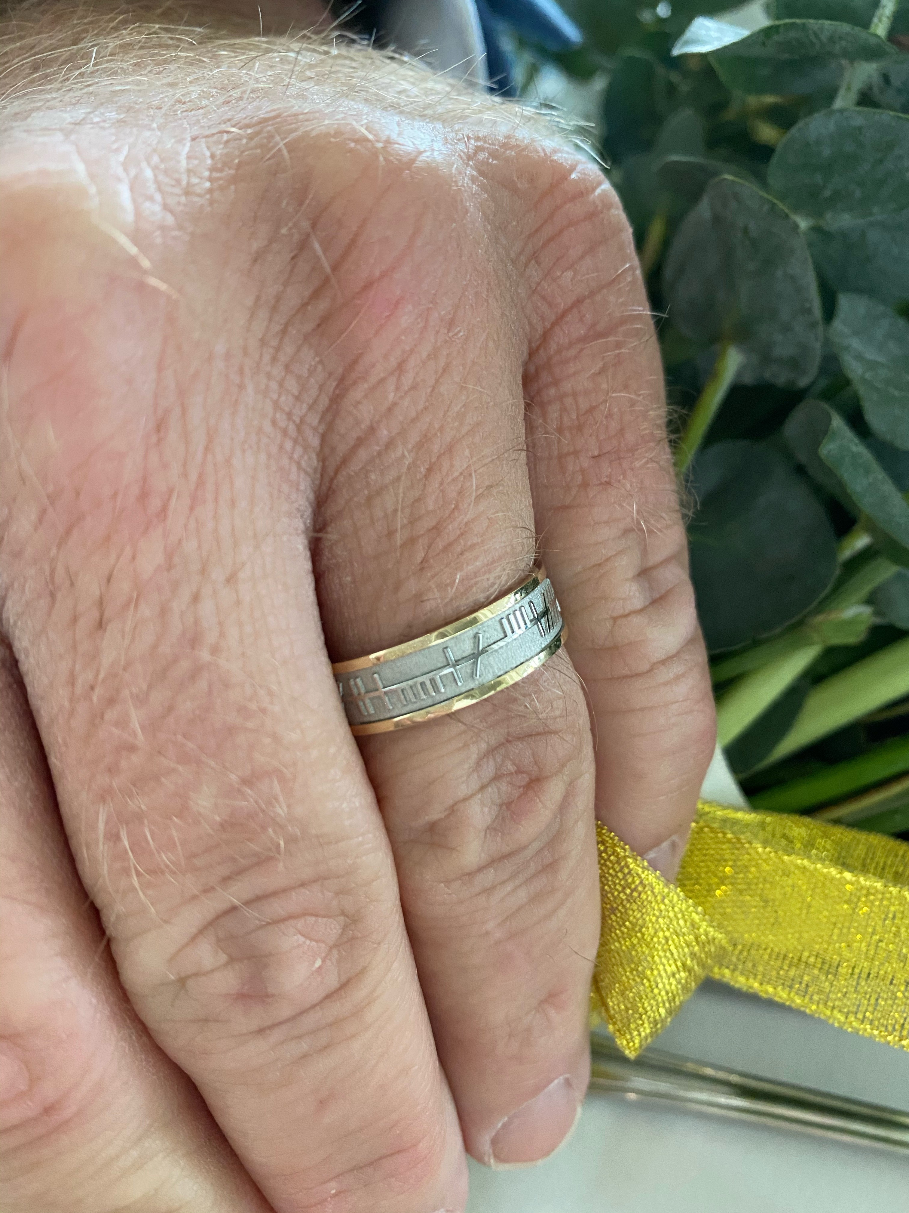 Silver & 10K Yellow Gold - 6.5mm