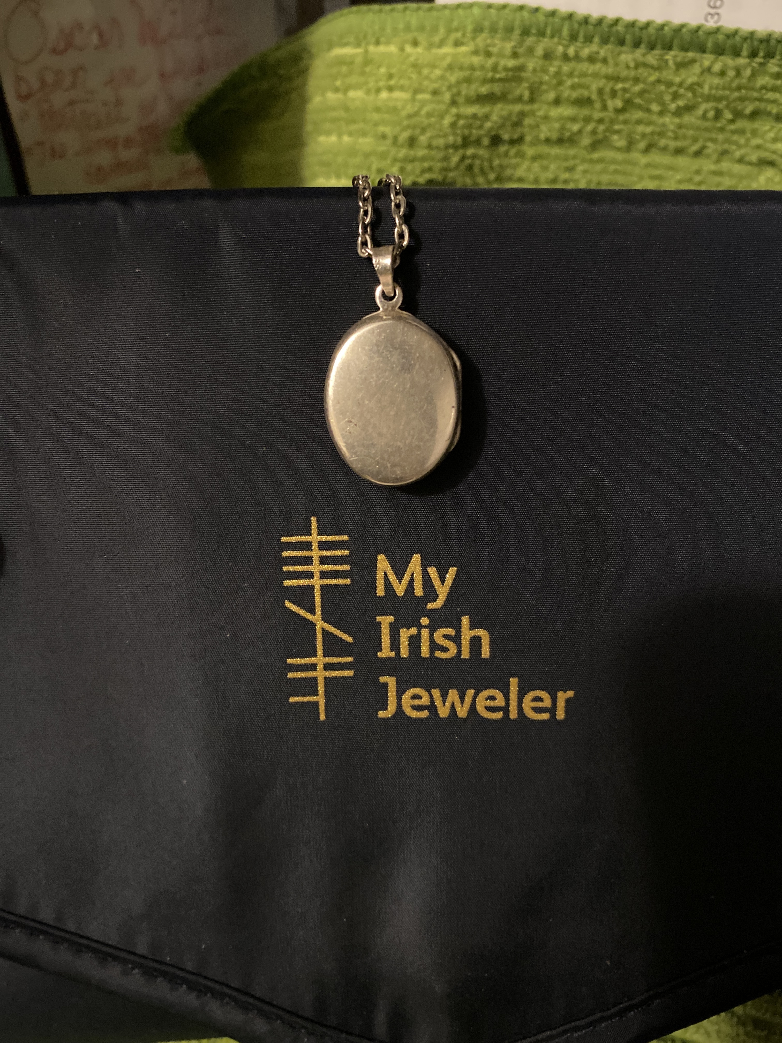 Sterling Silver Claddagh Locket